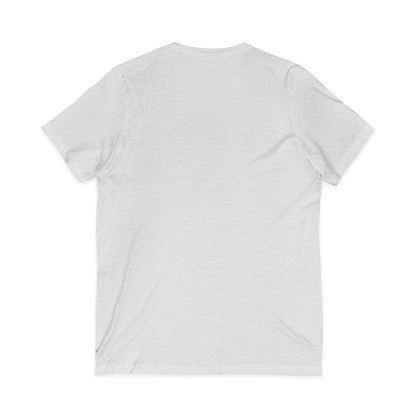V-Neck Tee — Cute Bride & Groom Duck Couple Shirt (Wedding Ducks)
