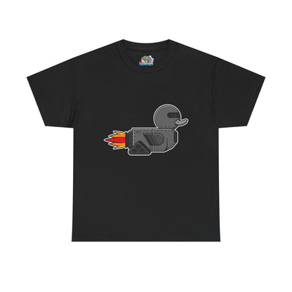 Unisex Heavy Cotton Tee (Robot Duck)