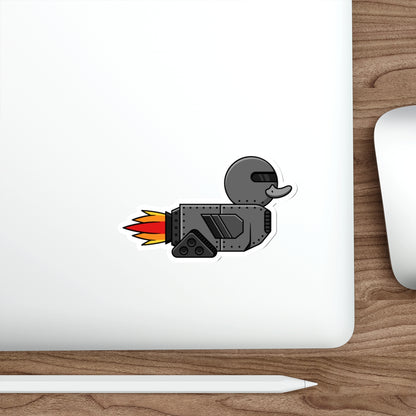 Die-Cut Stickers | Vibrant Art for Personalization (Robot Duck)