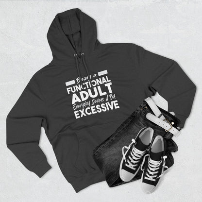 Three-Panel Fleece Hoodie (Being Adult, Seems Excessive)