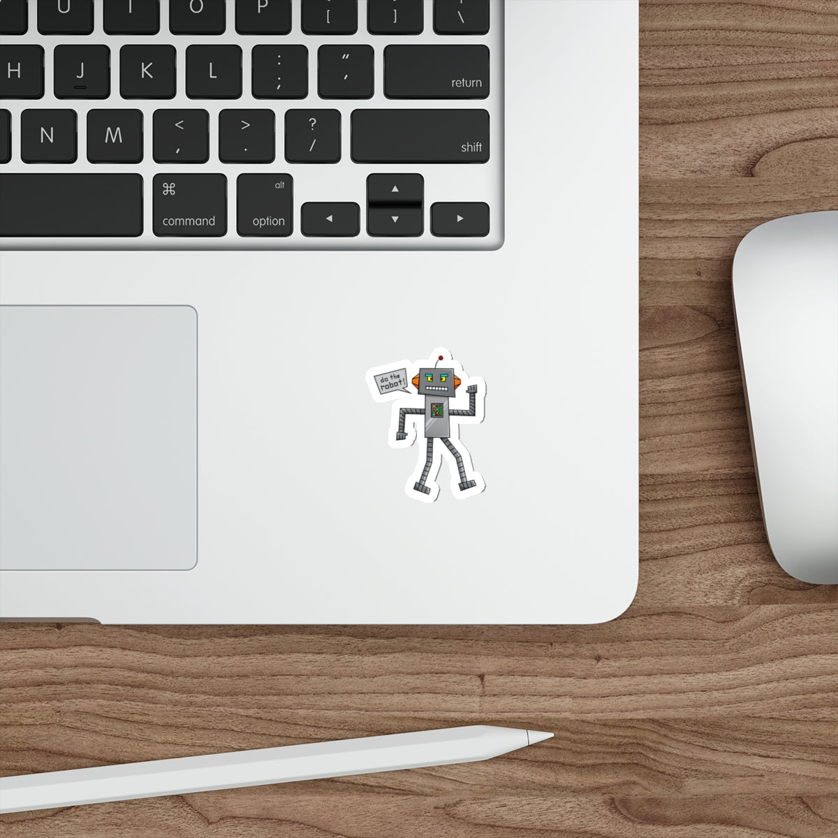Die-Cut Stickers | Vibrant Art for Personalization (Do the Robot)