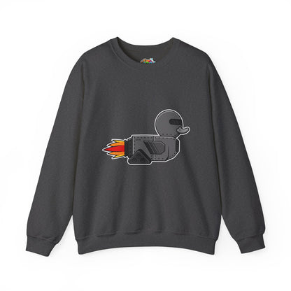 Unisex Heavy Blend™ Crewneck Sweatshirt (Robot Duck)