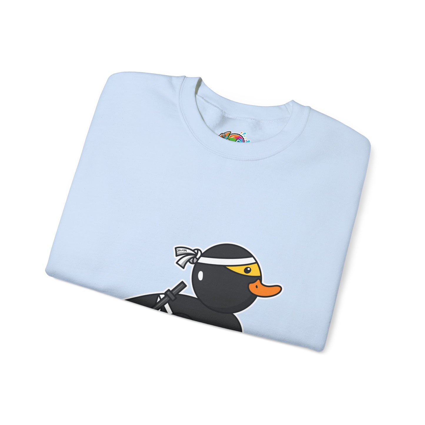 Unisex Heavy Blend™ Crewneck Sweatshirt (Ninja Duck)