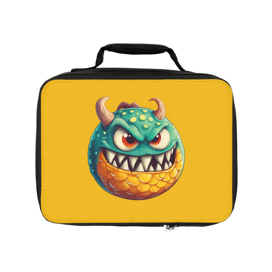 Lunch Bag - Yellow (Green Monster 1)