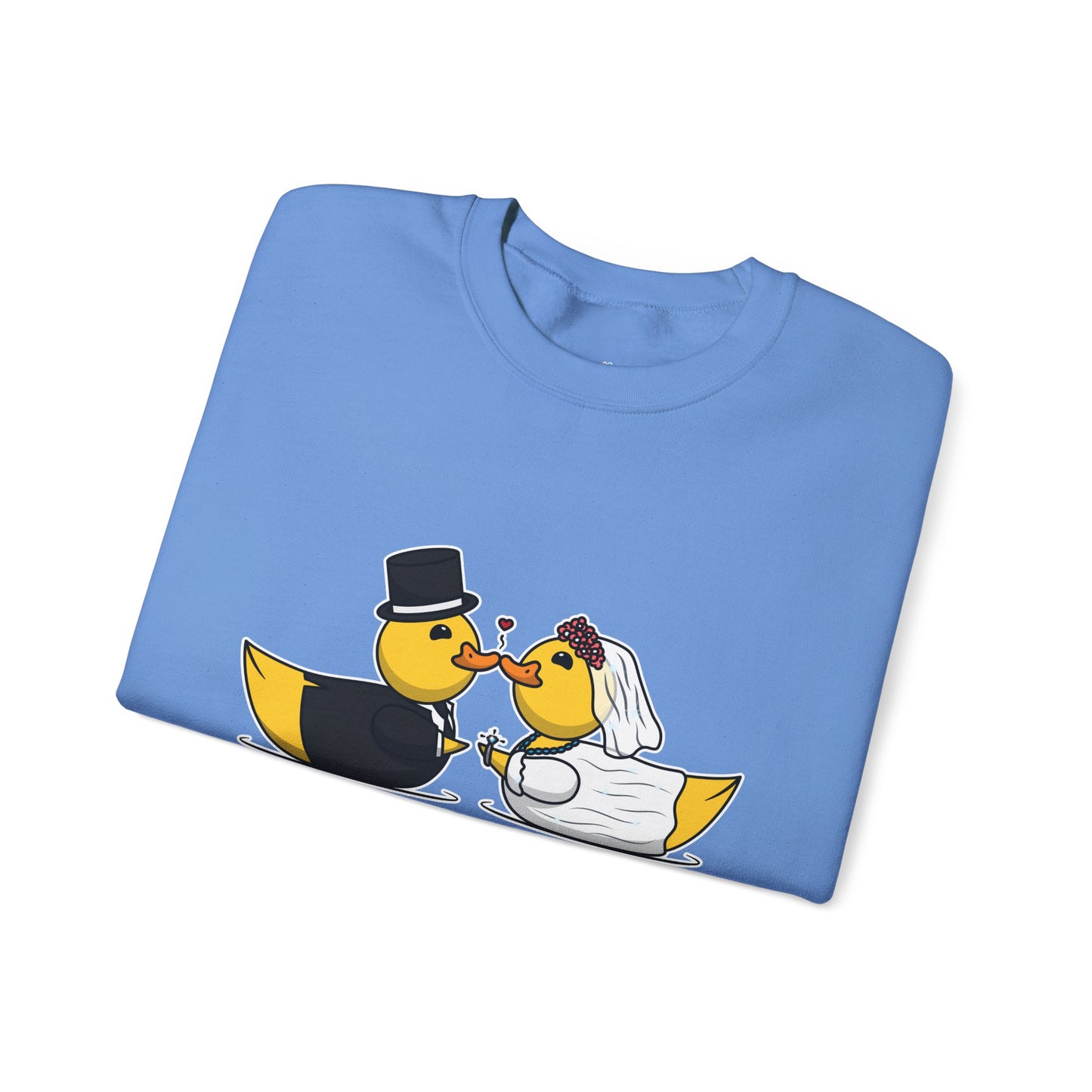 Unisex Heavy Blend™ Crewneck Sweatshirt (Wedding Ducks)