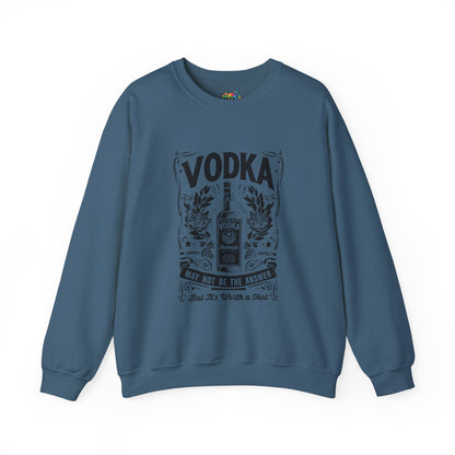 Unisex Heavy Blend™ Crewneck Sweatshirt (Vodka - Worth a Shot)