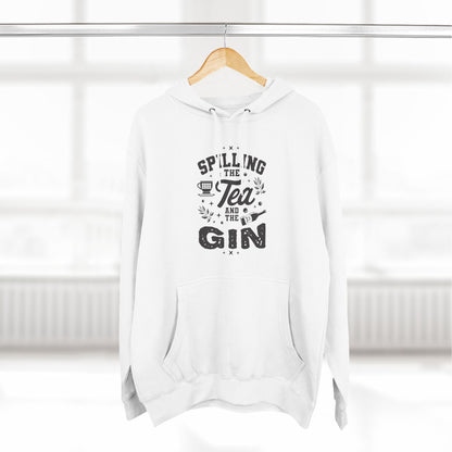 Three-Panel Fleece Hoodie (Spill Tea & Gin)