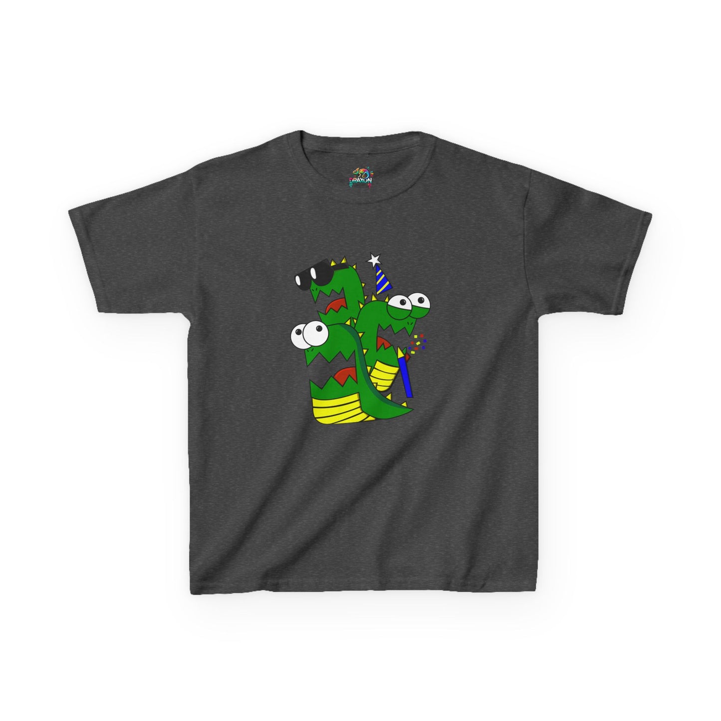 Kids Heavy Cotton T-Shirt (Larry the Snake thing)