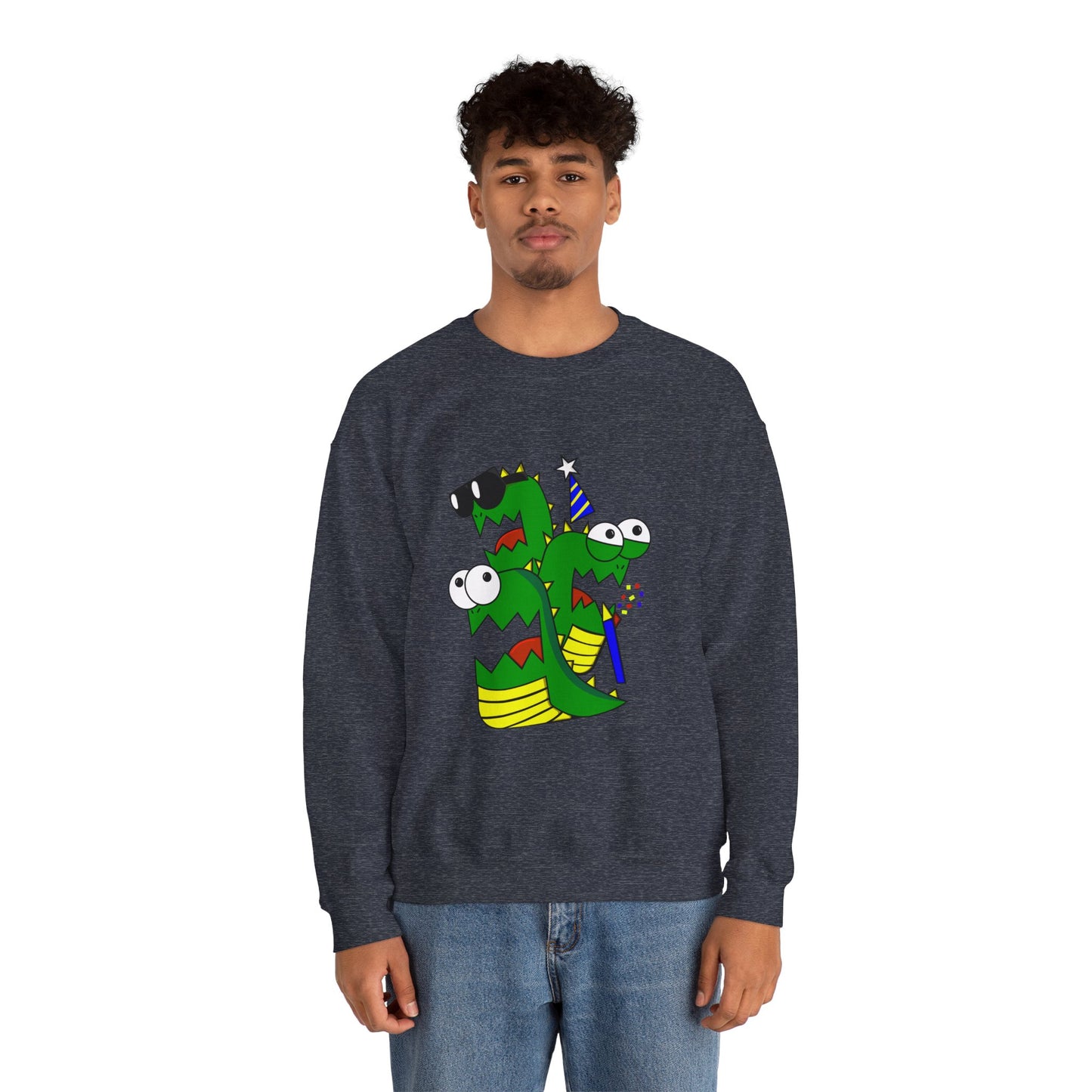 Unisex Heavy Blend™ Crewneck Sweatshirt (Larry the Snake thing)