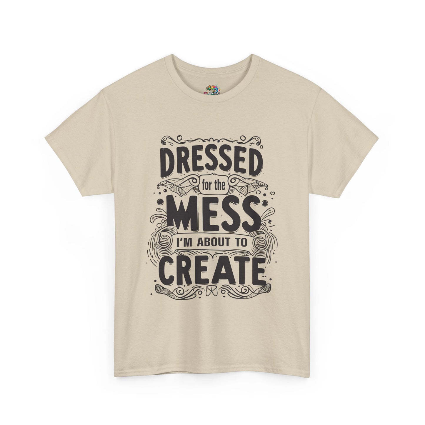 Unisex Heavy Cotton Tee (Dressed for the Mess)