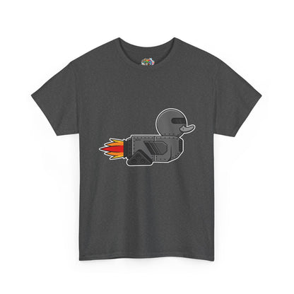 Unisex Heavy Cotton Tee (Robot Duck)