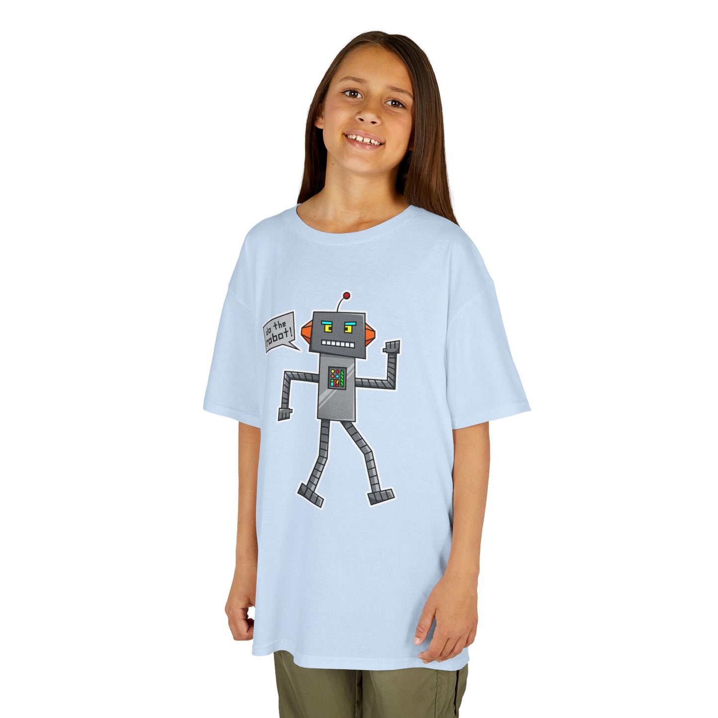 Kids Heavy Cotton T-Shirt (Do the Robot)