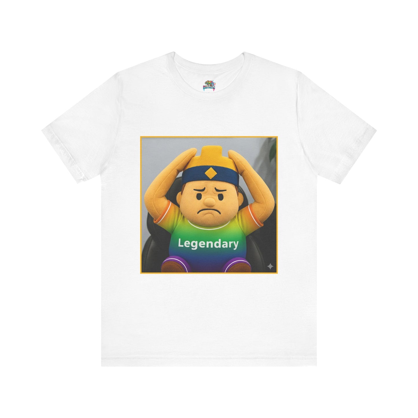 Legendary Tee - Casual Unisex Jersey Short Sleeve Shirt with Playful Design (CLASH)