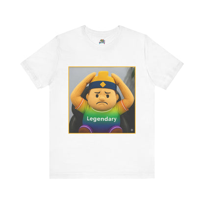 Legendary Tee - Casual Unisex Jersey Short Sleeve Shirt with Playful Design (CLASH)