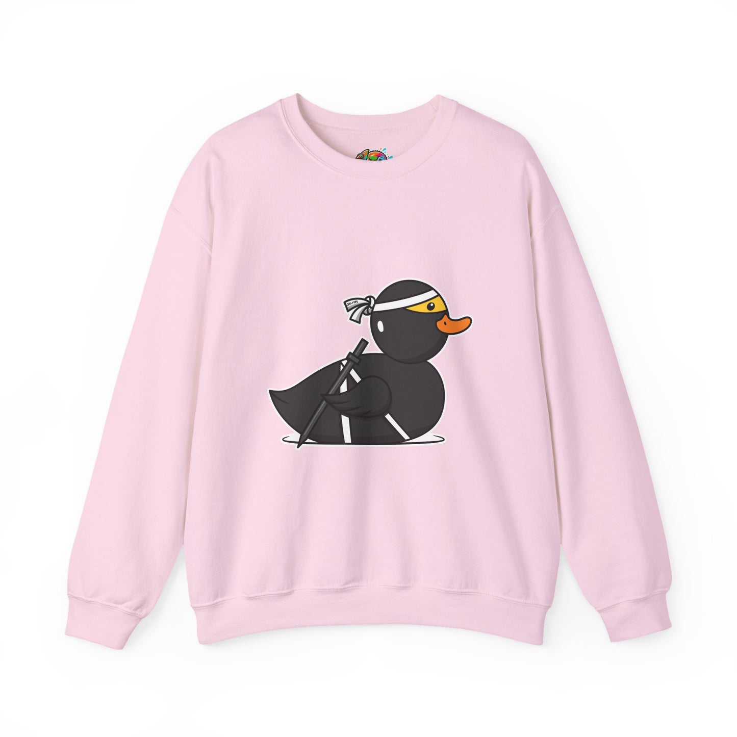 Unisex Heavy Blend™ Crewneck Sweatshirt (Ninja Duck)