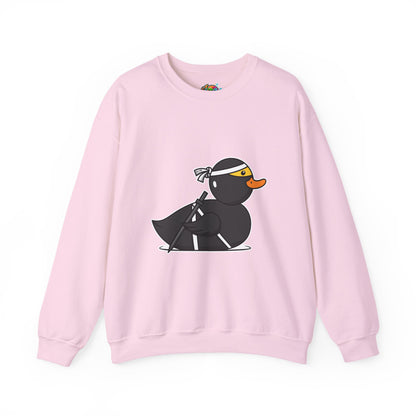 Unisex Heavy Blend™ Crewneck Sweatshirt (Ninja Duck)