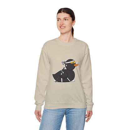 Unisex Heavy Blend™ Crewneck Sweatshirt (Ninja Duck)