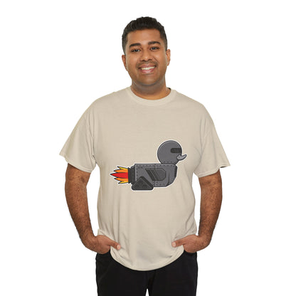 Unisex Heavy Cotton Tee (Robot Duck)