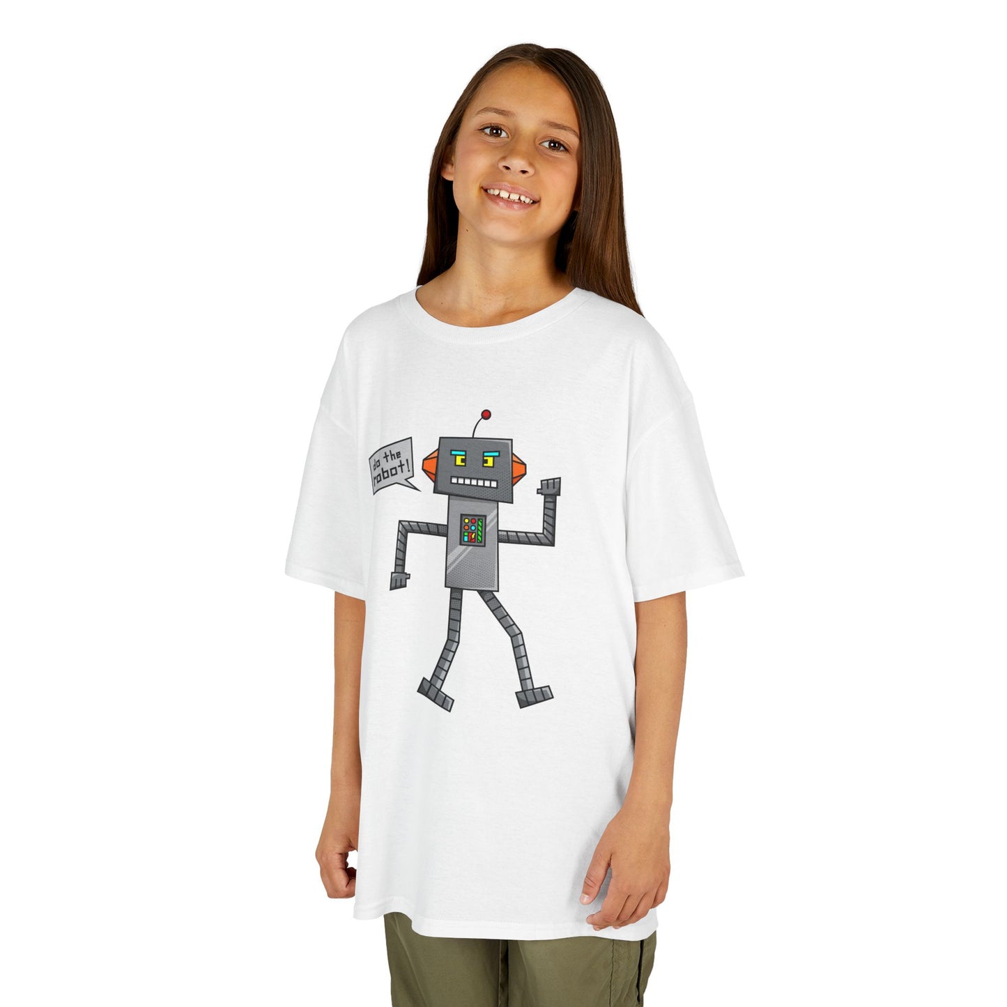 Kids Heavy Cotton T-Shirt (Do the Robot)