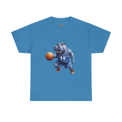 Unisex Heavy Cotton Tee (Hippo Baller)