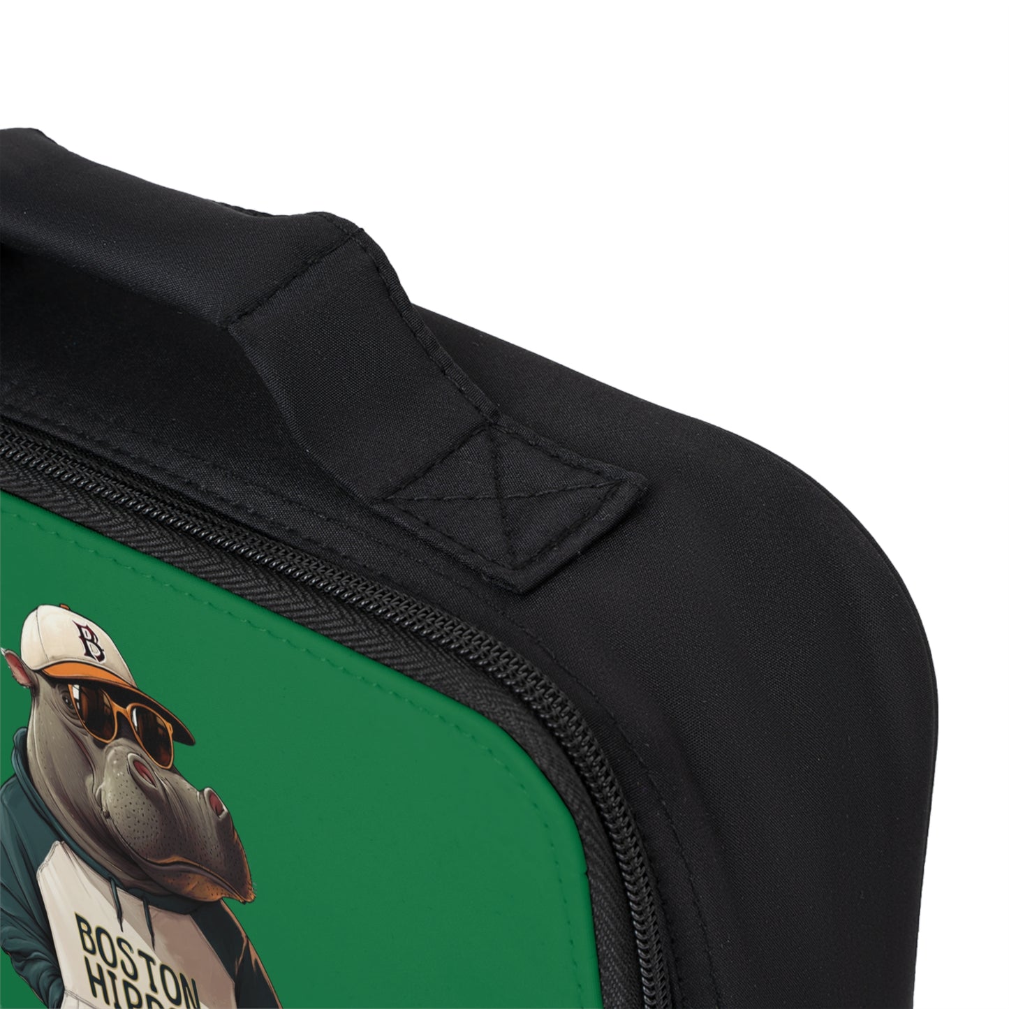 Lunch Bag - Dark Green (Boston Hippos)