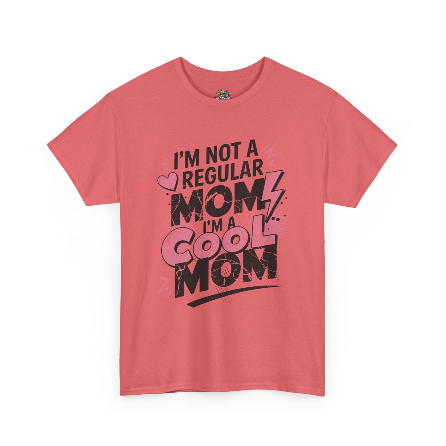Unisex Heavy Cotton Tee (I'm Not a Regular Mom, I'm a Cool Mom)