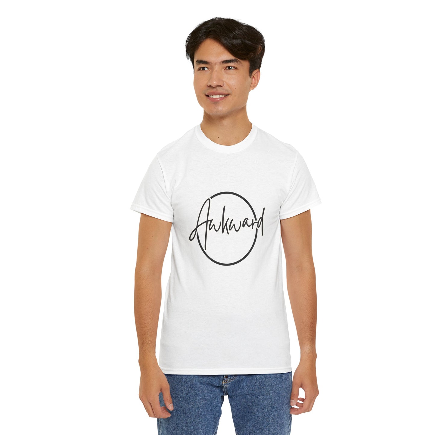 Unisex Heavy Cotton Tee (Awkward)