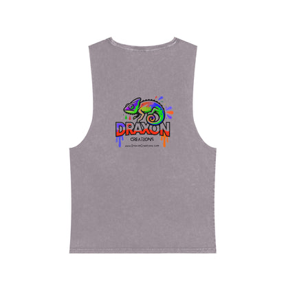 Unisex Stonewash Tank Top