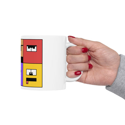 Ceramic Mug - 11oz & 15oz (Emotion Blocks)