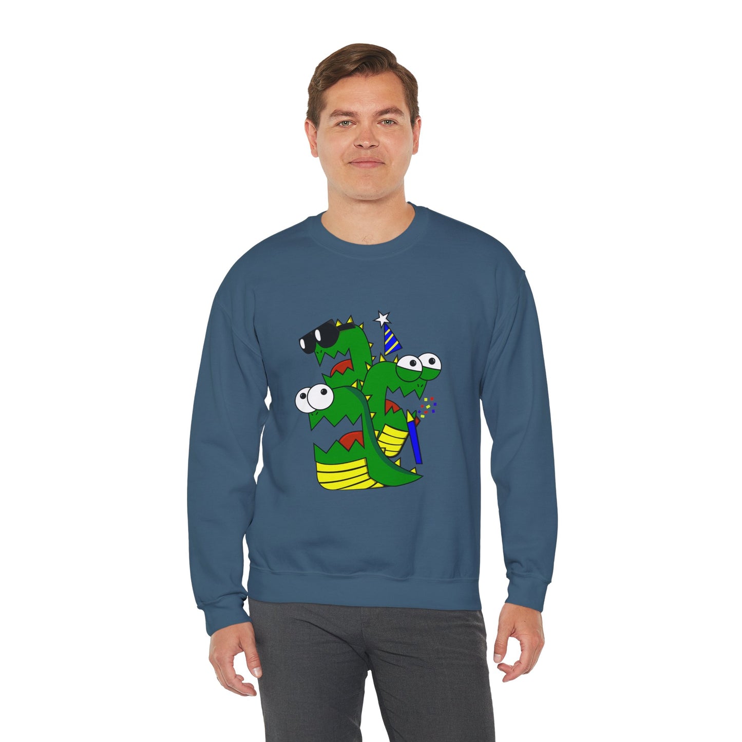 Unisex Heavy Blend™ Crewneck Sweatshirt (Larry the Snake thing)