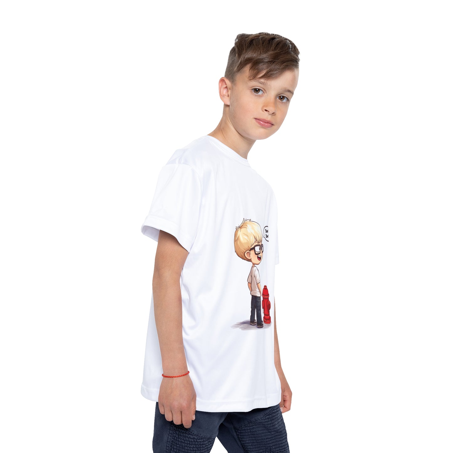 Kids Sports Jersey - White (Bark Bark)