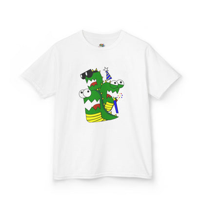 Kids Heavy Cotton T-Shirt (Larry the Snake thing)