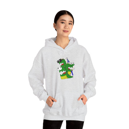 Unisex Heavy Blend™ Hooded Sweatshirt (Larry the Snake thing)