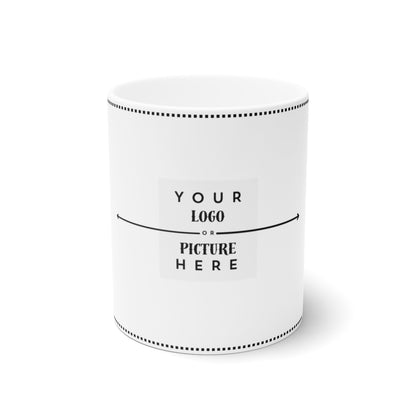 White Ceramic Mug, 11oz and 15oz