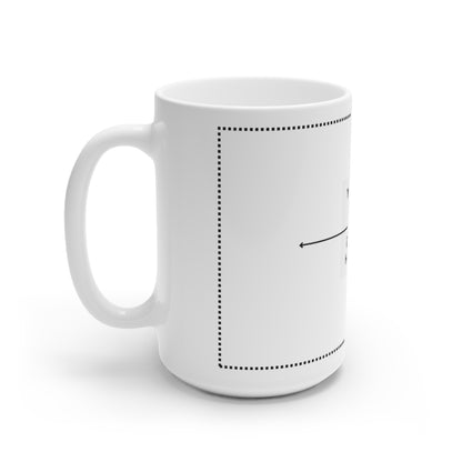 White Ceramic Mug, 11oz and 15oz