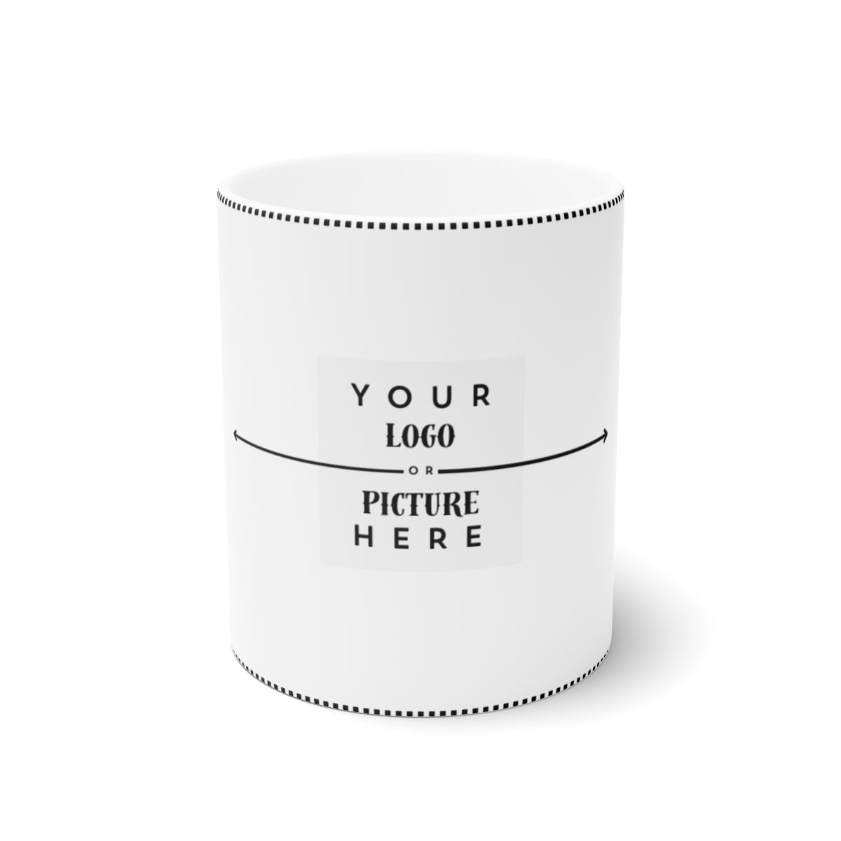 White Ceramic Mug, 11oz and 15oz