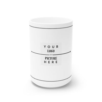 White Ceramic Mug, 11oz and 15oz